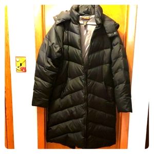 Woman'sBlack Brooklyn Industries coat Size XL NWOT